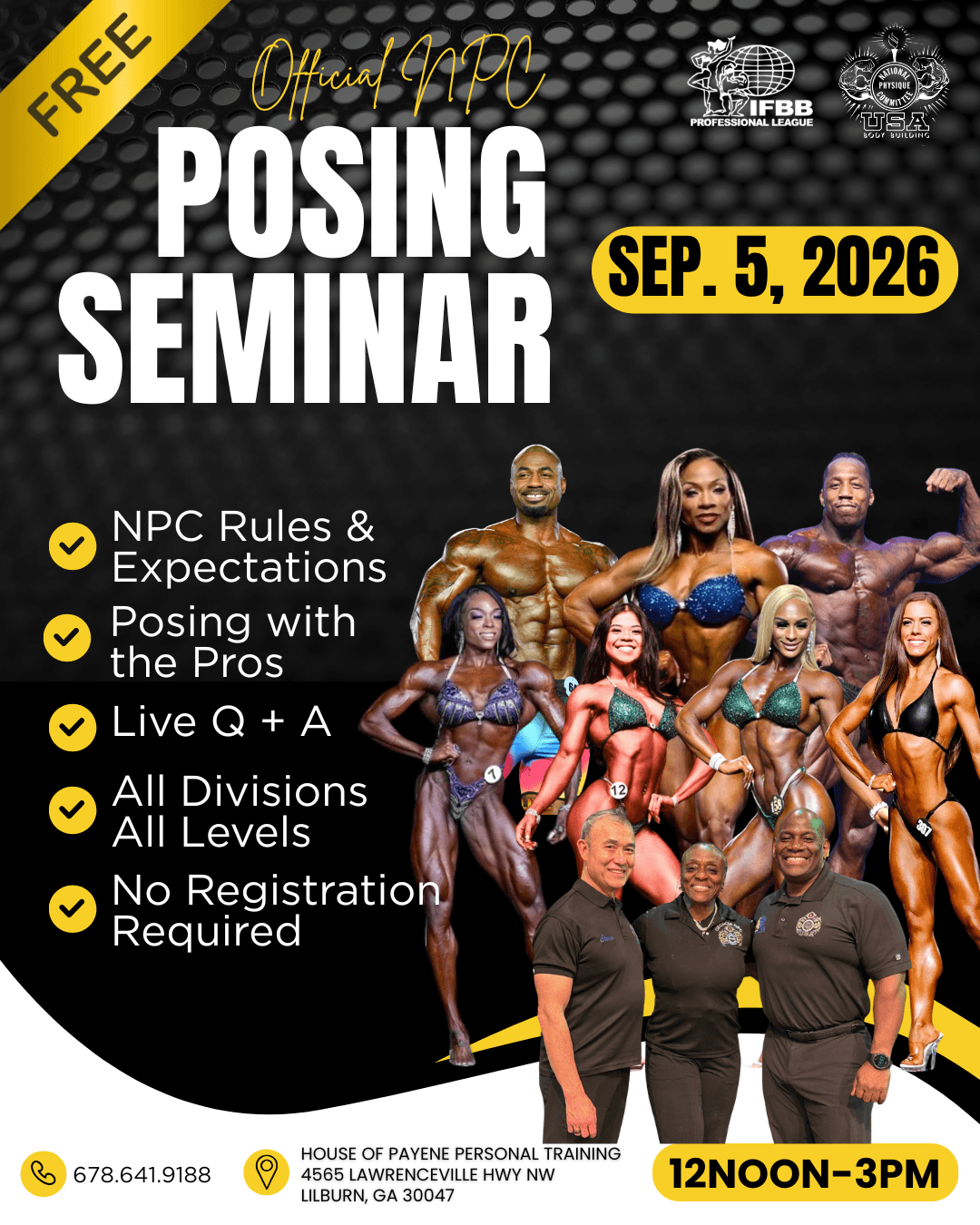Posing Seminar